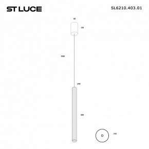 Подвесной светильник ST-Luce LILT SL6210.403.01 в Покачах - pokachi.ok-mebel.com | фото 3