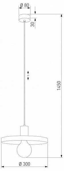 Подвесной светильник TK Lighting SILA 10757 SILA SABIA BROWN в Покачах - pokachi.ok-mebel.com | фото 4