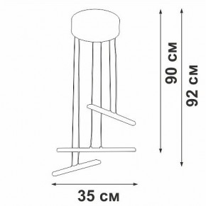 Подвесной светильник Vitaluce V3046 V3046-1/3S в Покачах - pokachi.ok-mebel.com | фото 5