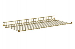Полка сотовая L695 (золото) в Покачах - pokachi.ok-mebel.com | фото