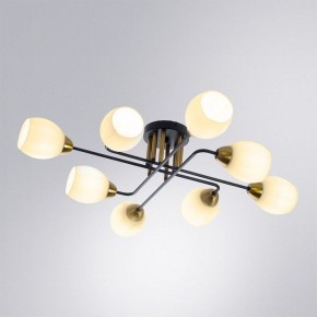 Потолочная люстра Arte Lamp Andrea A8141PL-8BK в Покачах - pokachi.ok-mebel.com | фото 2