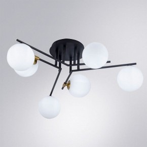 Потолочная люстра Arte Lamp Gemini A2243PL-6BK в Покачах - pokachi.ok-mebel.com | фото 2