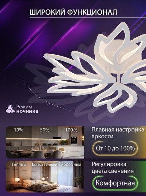 Потолочная люстра Natali Kovaltseva RIF LED LAMPS 81118/5C в Покачах - pokachi.ok-mebel.com | фото 6