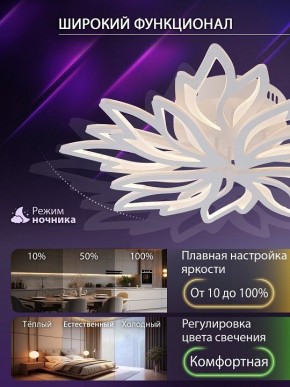 Потолочная люстра Natali Kovaltseva RIF LED LAMPS 81118/6C в Покачах - pokachi.ok-mebel.com | фото 6