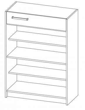 Прихожая Марица Тумба для обуви (ЯШ темный/ светлый) в Покачах - pokachi.ok-mebel.com | фото 2