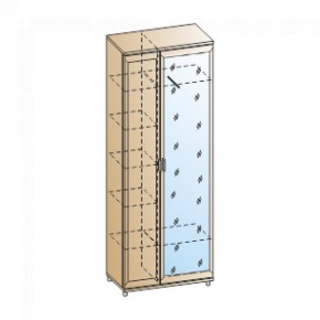 Прихожая Мелисса композиция 1 (Гикори Джексон светлый) в Покачах - pokachi.ok-mebel.com | фото 2