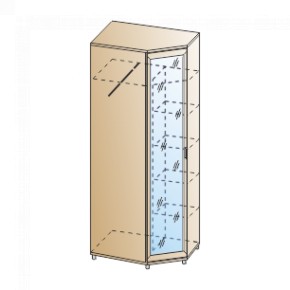 Прихожая Мелисса композиция 10 (Гикори Джексон светлый) в Покачах - pokachi.ok-mebel.com | фото 6