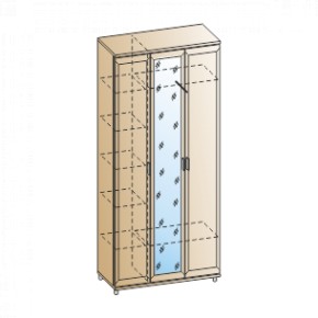 Прихожая Мелисса композиция 2 (Гикори Джексон светлый) в Покачах - pokachi.ok-mebel.com | фото 2