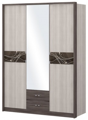 Шкаф 3-х дверный с зеркалом Шк68.2 МС Николь в Покачах - pokachi.ok-mebel.com | фото