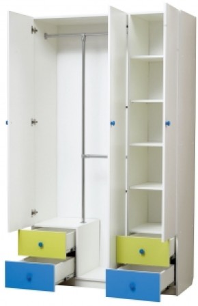 Шкаф 3-х дверный с ящиками и зеркалом Радуга (1200) в Покачах - pokachi.ok-mebel.com | фото 2