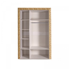 Шкаф 3-х дв.Тиффани Premium черная/золото (ТФШ1/3(П) в Покачах - pokachi.ok-mebel.com | фото 2