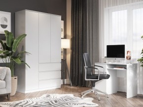 Шкаф 3-ств. с 3 ящиками "Бьянко" в Покачах - pokachi.ok-mebel.com | фото 4