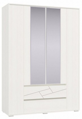 Шкаф 4-х дверный с ящиками АДЕЛИНА (4-4833рам.б) в Покачах - pokachi.ok-mebel.com | фото