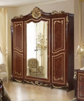 Шкаф 4-х дверный с зеркалами (19.144) Джоконда в Покачах - pokachi.ok-mebel.com | фото