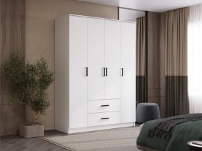 Шкаф 4-х створчатый Титан (белый) в Покачах - pokachi.ok-mebel.com | фото 5
