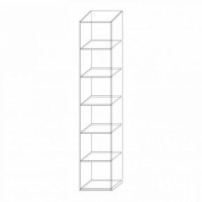 Шкаф 450 с зеркальным фасадом Марсель в Покачах - pokachi.ok-mebel.com | фото 10