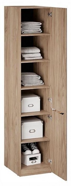 Шкаф для белья Глосс СМ-319.07.001 в Покачах - pokachi.ok-mebel.com | фото 2