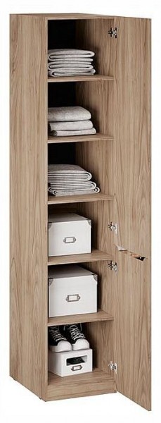 Шкаф для белья Глосс СМ-319.07.002 в Покачах - pokachi.ok-mebel.com | фото 2