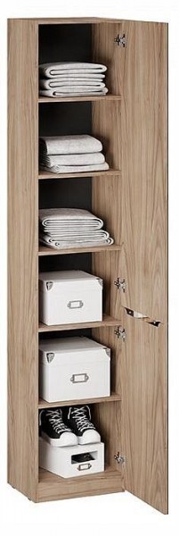Шкаф для белья Глосс СМ-319.07.011 в Покачах - pokachi.ok-mebel.com | фото 2