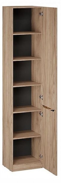 Шкаф для белья Глосс СМ-319.07.012 в Покачах - pokachi.ok-mebel.com | фото 3