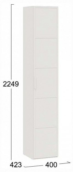 Шкаф для белья Стелла Исп.2 в Покачах - pokachi.ok-mebel.com | фото 4