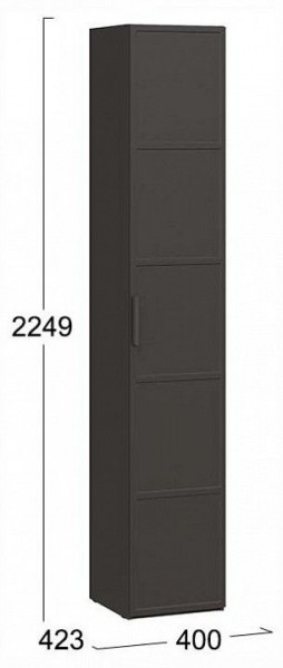 Шкаф для белья Стелла Исп.2 в Покачах - pokachi.ok-mebel.com | фото 4