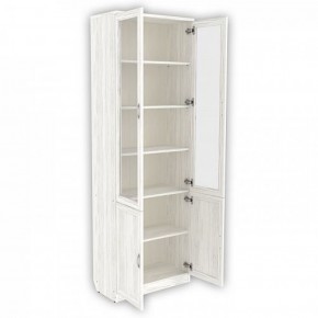 Шкаф для книг Арт. 206 Арктика в Покачах - pokachi.ok-mebel.com | фото 2