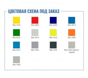 Шкаф для раздевалок усиленный ML-01-40 (доп модуль) в Покачах - pokachi.ok-mebel.com | фото 2