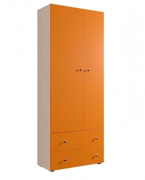 Шкаф ДМ 800 с 2-мя ящиками (оранж) в Покачах - pokachi.ok-mebel.com | фото
