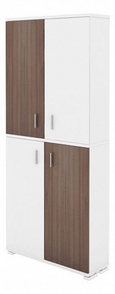 Шкаф книжный Домино ПУ-30-3 в Покачах - pokachi.ok-mebel.com | фото