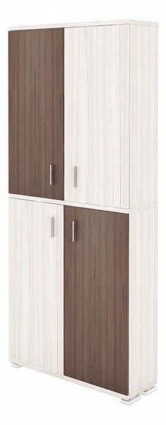 Шкаф книжный Домино ПУ-30-3 в Покачах - pokachi.ok-mebel.com | фото
