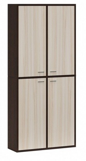 Шкаф книжный Домино СУ(ш2в2)+4ФГ в Покачах - pokachi.ok-mebel.com | фото