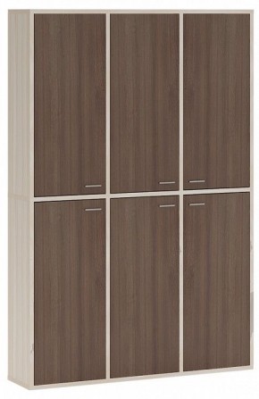 Шкаф книжный Домино СУ(ш3в2)+6ФГ в Покачах - pokachi.ok-mebel.com | фото