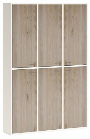 Шкаф книжный Домино СУ(ш3в2)+6ФГ в Покачах - pokachi.ok-mebel.com | фото