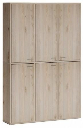 Шкаф книжный Домино СУ(ш3в2)+6ФГ в Покачах - pokachi.ok-mebel.com | фото