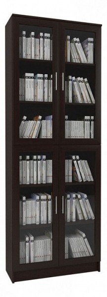 Шкаф книжный Мебелайн-10 в Покачах - pokachi.ok-mebel.com | фото