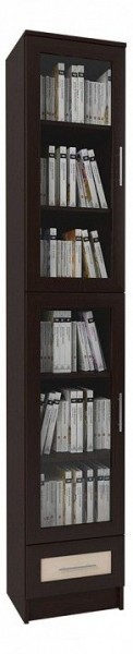 Шкаф книжный Мебелайн-25 в Покачах - pokachi.ok-mebel.com | фото