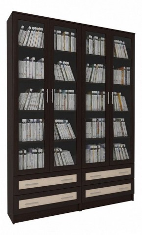 Шкаф книжный Мебелайн-37 в Покачах - pokachi.ok-mebel.com | фото