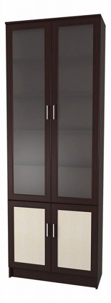 Шкаф книжный Мебелайн-4 в Покачах - pokachi.ok-mebel.com | фото