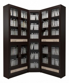 Шкаф книжный Мебелайн-47 в Покачах - pokachi.ok-mebel.com | фото