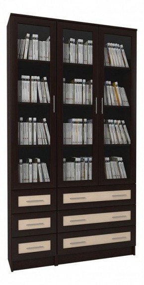 Шкаф книжный Мебелайн-52 в Покачах - pokachi.ok-mebel.com | фото