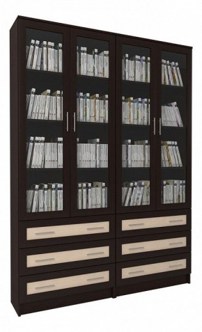 Шкаф книжный Мебелайн-53 в Покачах - pokachi.ok-mebel.com | фото
