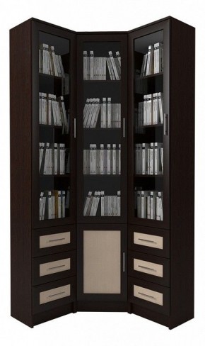 Шкаф книжный Мебелайн-54 в Покачах - pokachi.ok-mebel.com | фото