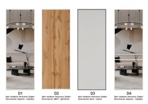 Шкаф-купе 1600 серии SOFT D1+D3+B2+PL1 (2 ящика+1штанга) профиль «Графит» в Покачах - pokachi.ok-mebel.com | фото 9