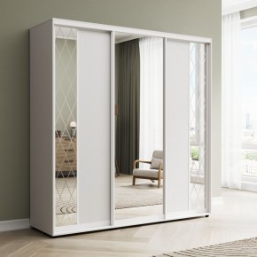 Шкаф-купе Акцент-Вера КР 2100-600 (Белый шагрень) в Покачах - pokachi.ok-mebel.com | фото