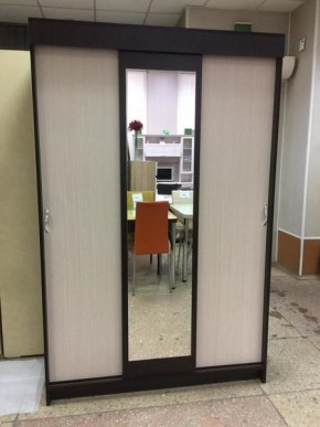 Шкаф-купе Басса ШКК 551 шимо шимо светлый/темный в Покачах - pokachi.ok-mebel.com | фото