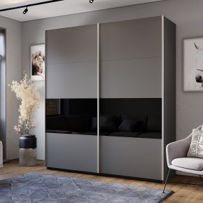 Шкаф-купе Харви ШКК-10 (графит) в Покачах - pokachi.ok-mebel.com | фото