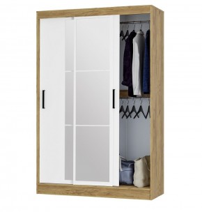 Шкаф-купе Тайм ШКК-03 (крафт/белый) в Покачах - pokachi.ok-mebel.com | фото 2