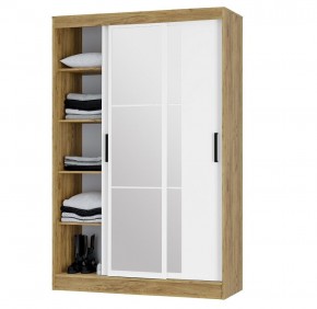 Шкаф-купе Тайм ШКК-03 (крафт/белый) в Покачах - pokachi.ok-mebel.com | фото 3