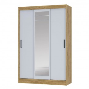 Шкаф-купе Тео ШКК-02 (крафт/белый) в Покачах - pokachi.ok-mebel.com | фото 2